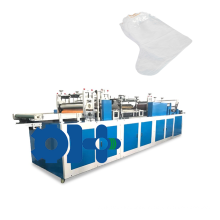 PE protective boots cover making machine